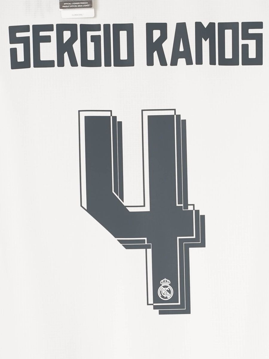 Real Madrid Home Shirt 2015/16 Ramos BNWT 4 (L)