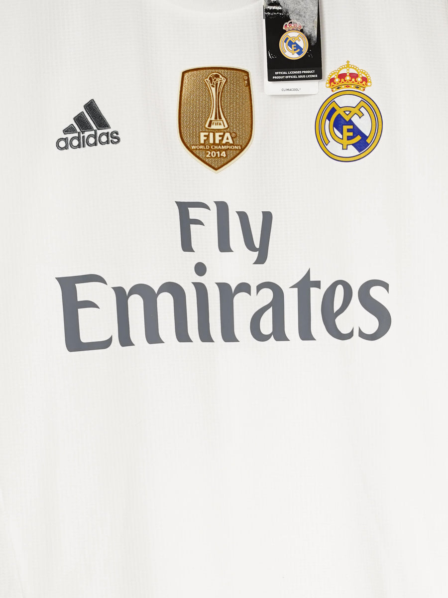 Real Madrid Home Shirt 2015/16 Ramos BNWT 4 (L)