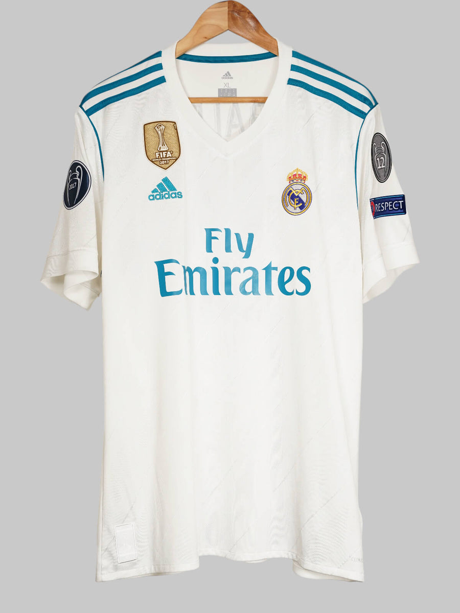 Real Madrid Home Shirt 2017/18 Bale 11 (XL)