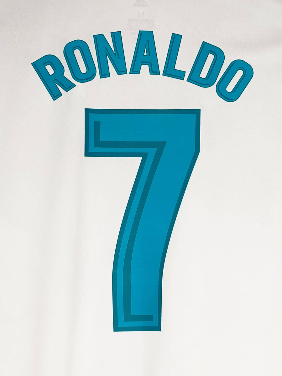 Real Madrid Home Shirt 2017/18 Ronaldo 7 (M)