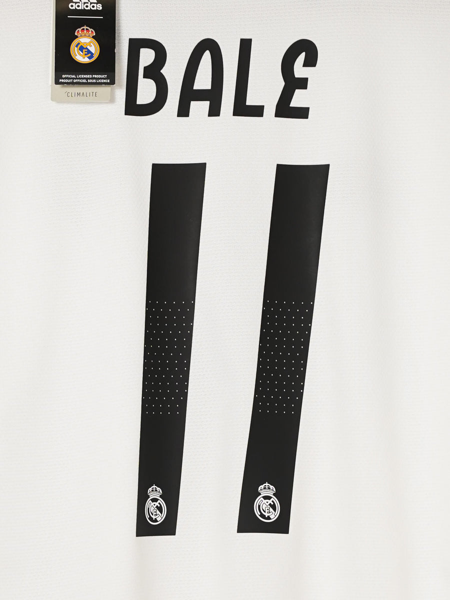 Real Madrid Home Shirt 2018/19 BNWT Bale 11 (L)