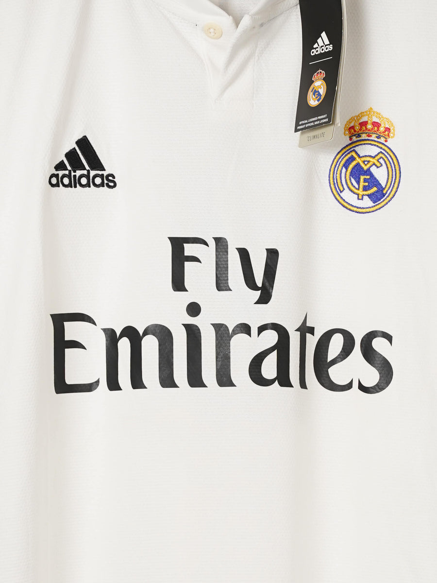 Real Madrid Home Shirt 2018/19 BNWT Bale 11 (L)