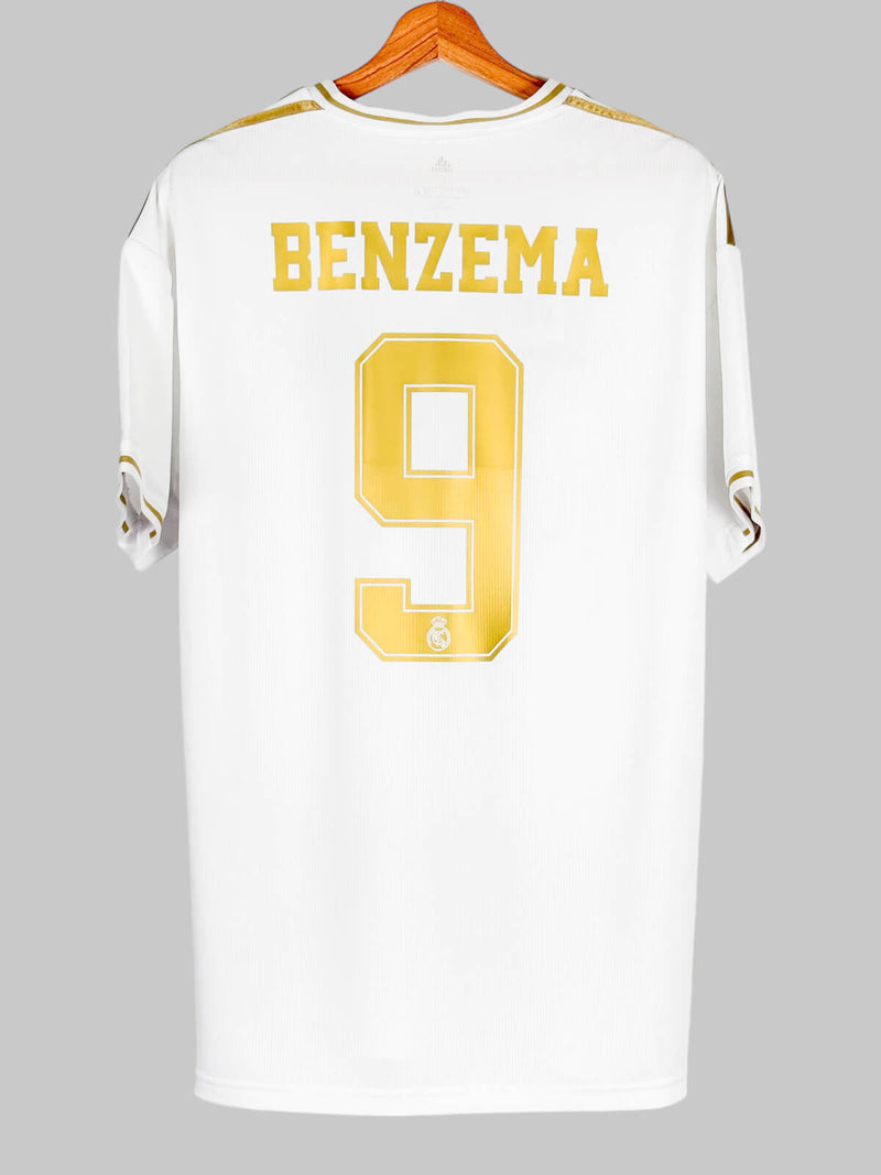 Real Madrid Home Shirt 2019/20 Benzema 9 (L)
