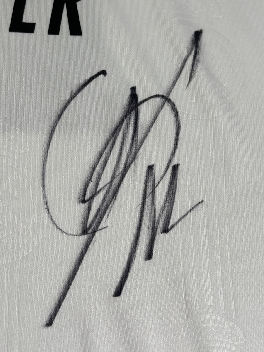 Real Madrid Home Shirt 2022/23 Signed Camavinga 12 with COA (L)