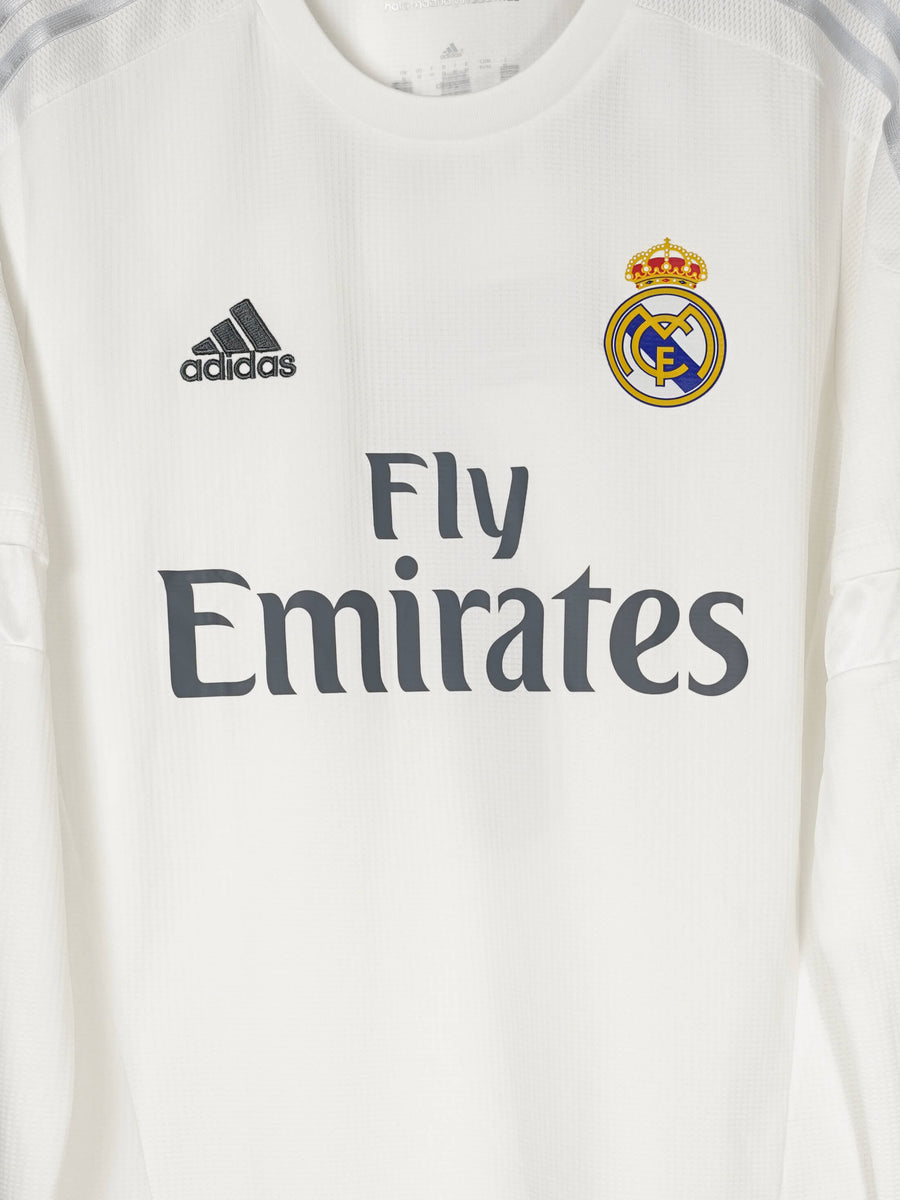 Real Madrid Home Shirt L/S 2015/16 Ronaldo 7 (M)