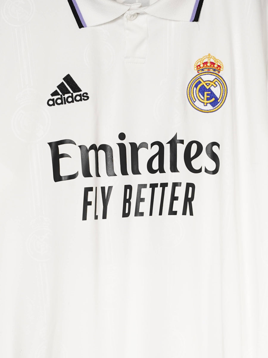 Real Madrid Home Shirt L/S 2022/23 Modric 10 (L)