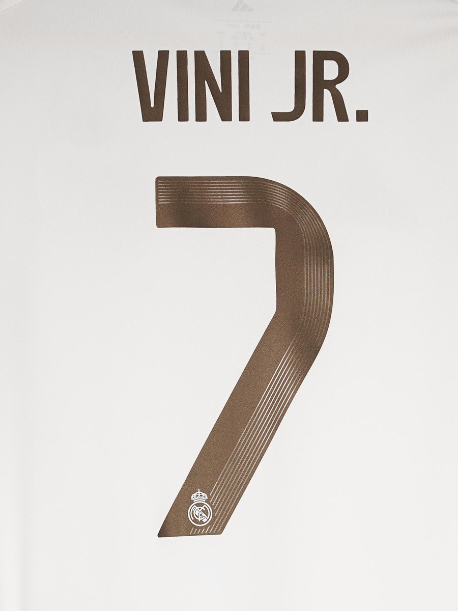 Real Madrid Home Shirt L/S 2025/26 Vini Jr. 7 BNWT (L)