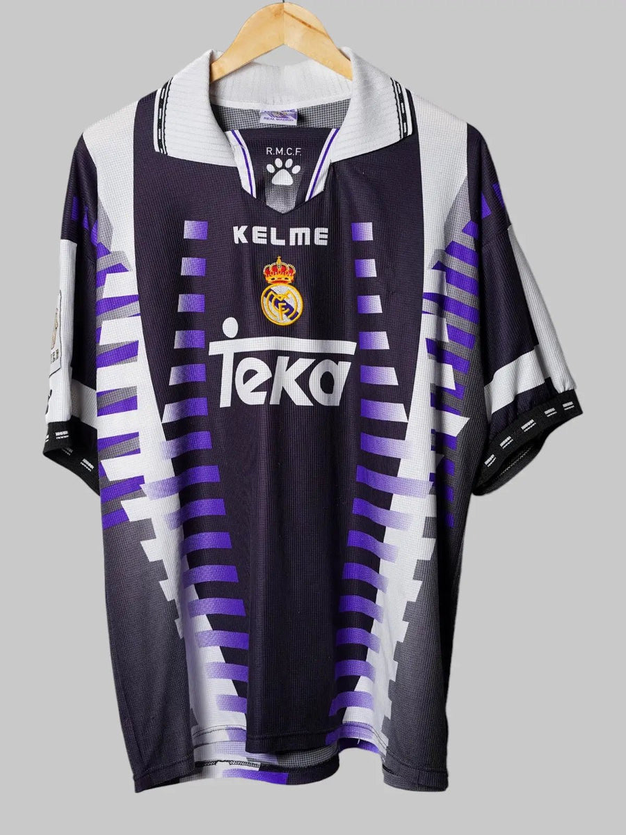 Real Madrid Third Shirt 1997/98 Raul 7 Player Issue (XL)