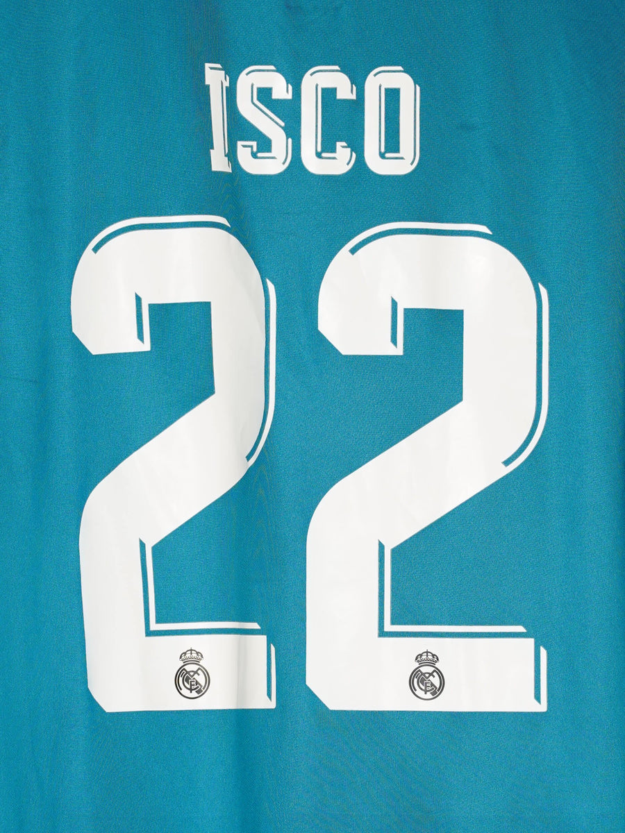 Real Madrid Third Shirt 2017/18 Isco 22 (XL)