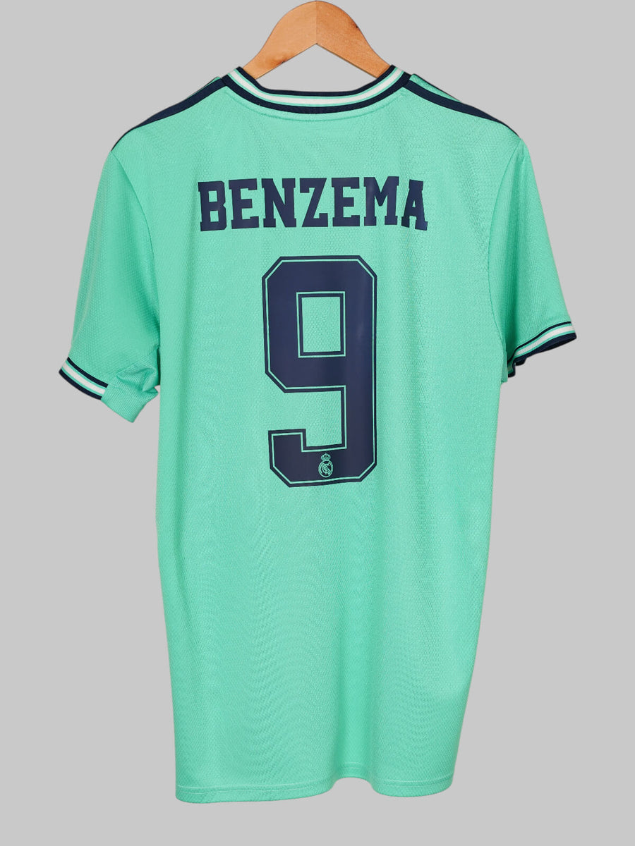 Real Madrid Third Shirt 2019/20 Benzema 9 (L)