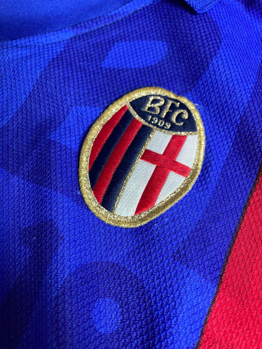 1997/98 Bologna FC Baggio #10 Home Shirt L/S (XL)