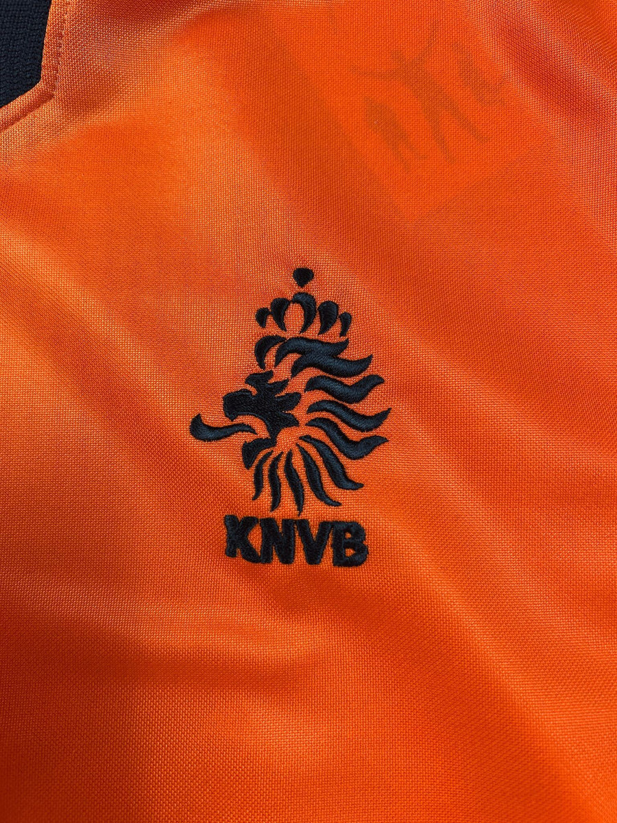 1998/99 Netherlands Bergkamp #8 Home Shirt (L)