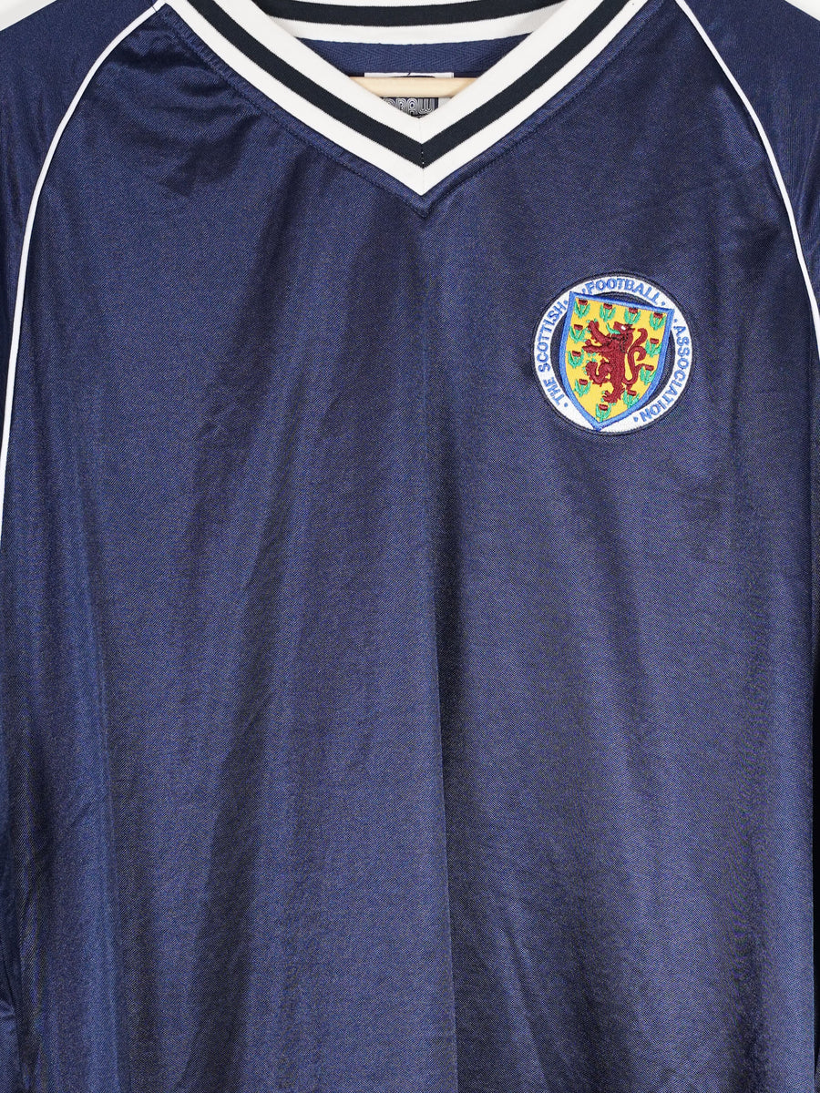 Scotland Score Draw Retro Home Shirt 1982/83 (XXL)