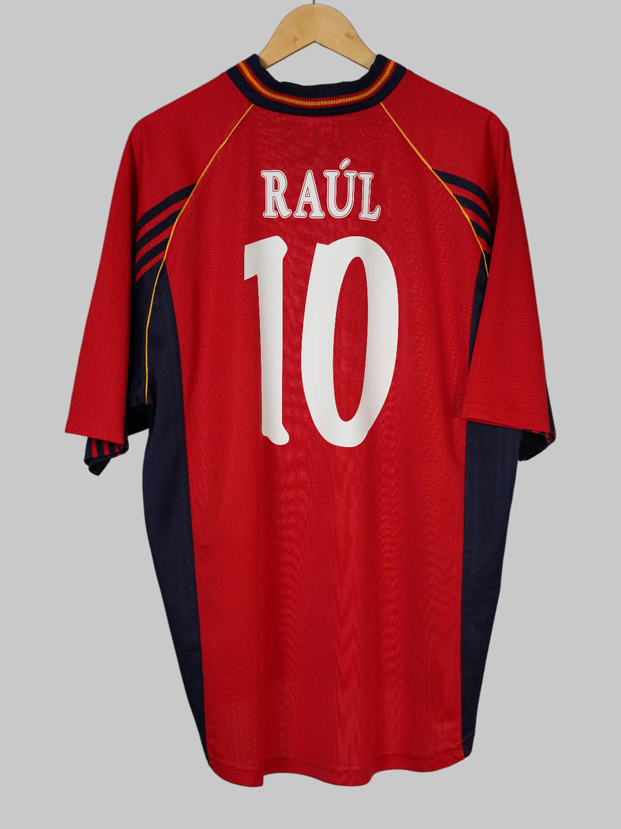 Spain Home Shirt 1998/99 Raul 10 (XL)