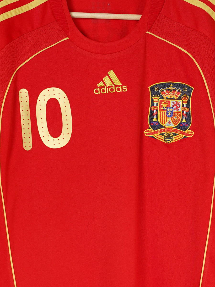Spain Home Shirt 2008/10 Fabregas 10 (XXL)