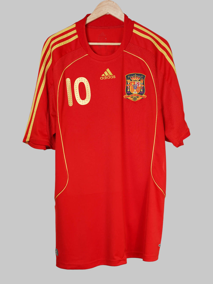 Spain Home Shirt 2008/10 Fabregas 10 (XXL)