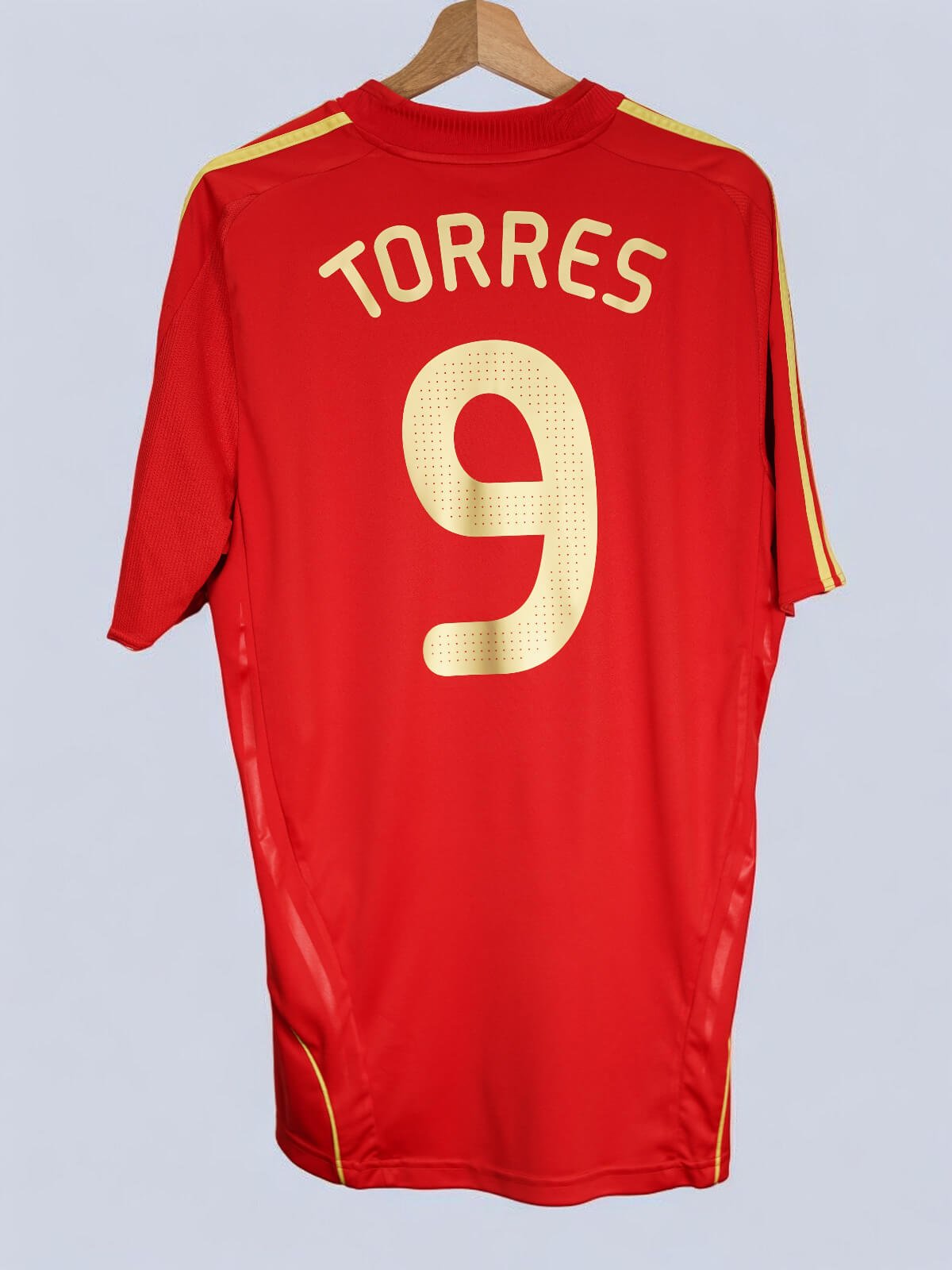 2008/9 Spain Torres #9 Home Shirt (L) Adidas – First11