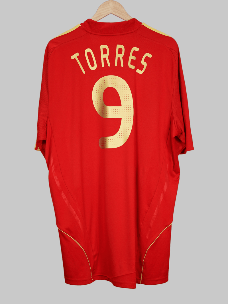 Spain Home Shirt 2008/9 Torres 9 (XXL)