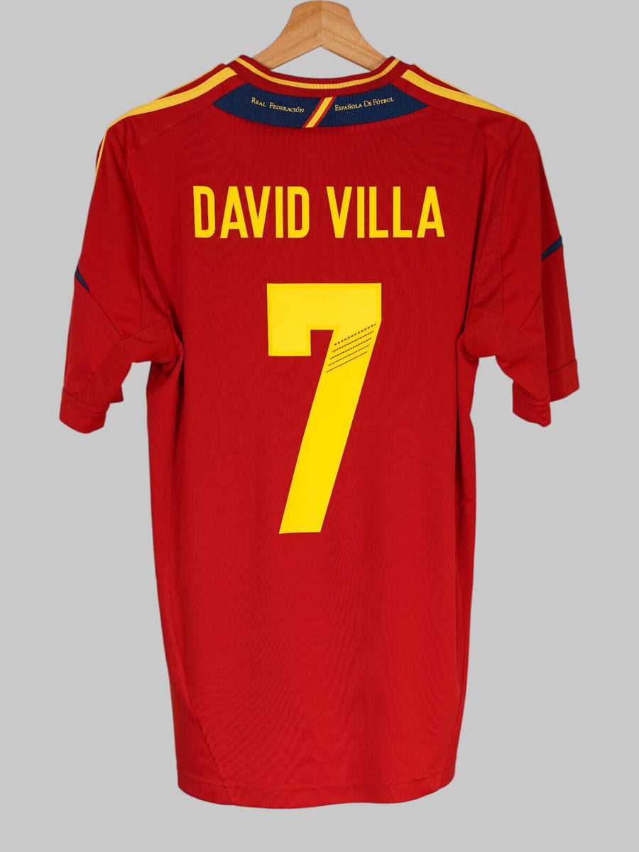 Spain Home Shirt 2012/13 David Villa 7 (S)