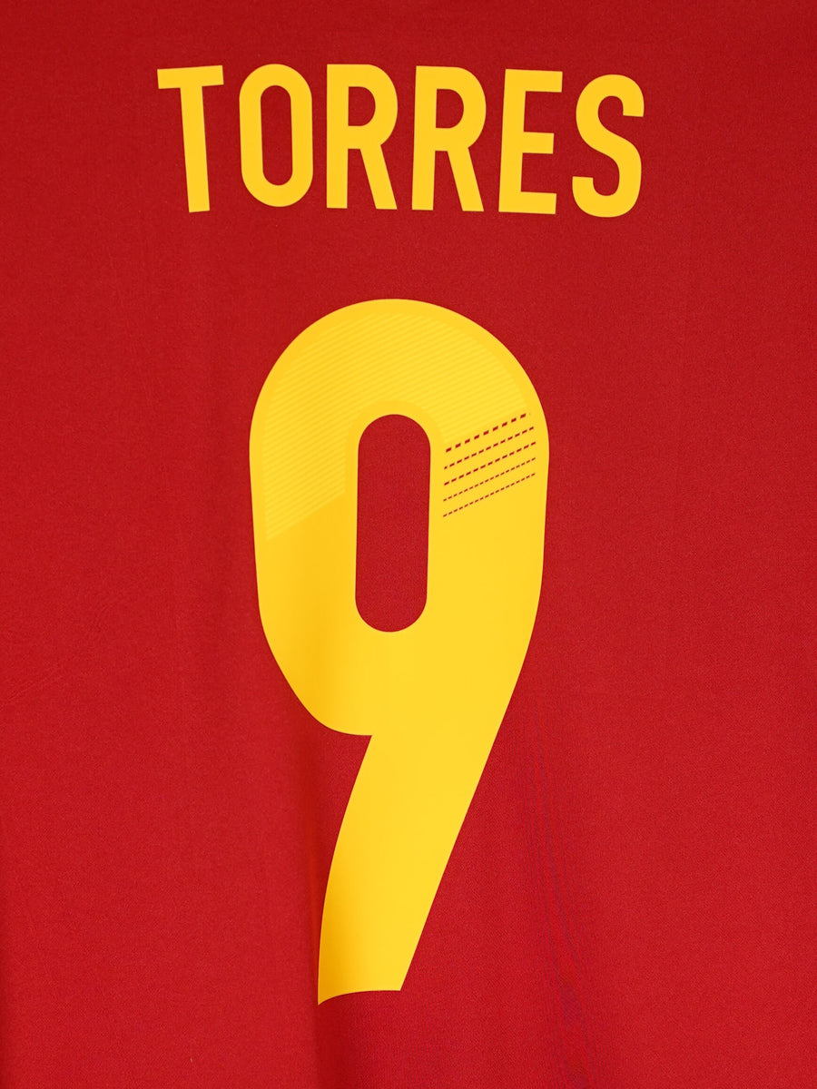 Spain Home Shirt 2012/13 Torres 9 (L)