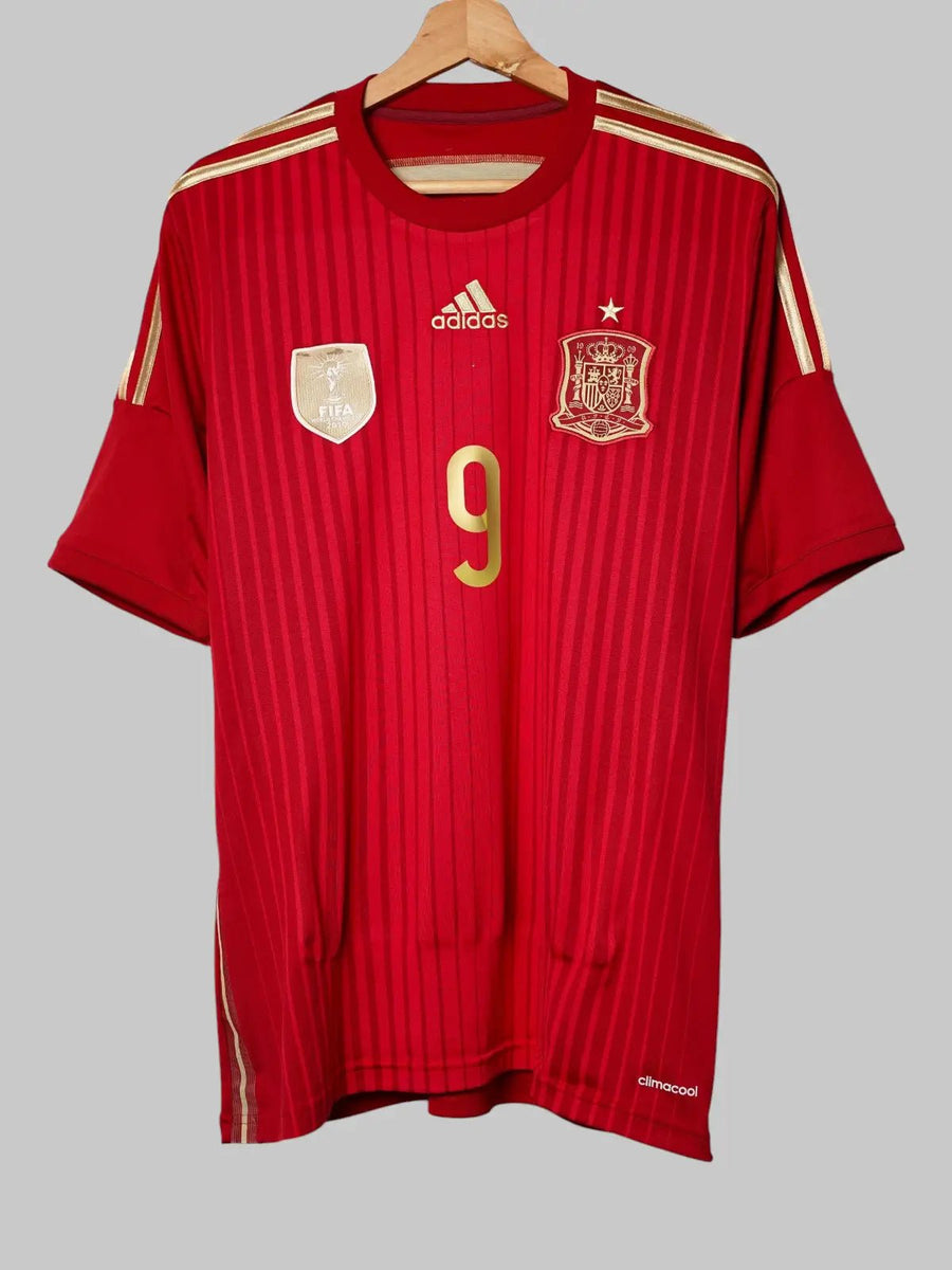 Spain Home Shirt 2014/15 Torres 9 (M)