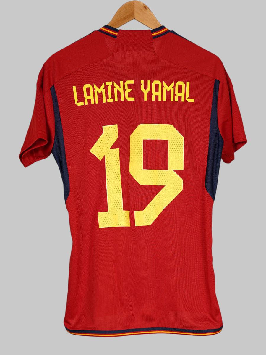 Spain Home Shirt 2022/23 Lamine Yamal 19 (M)