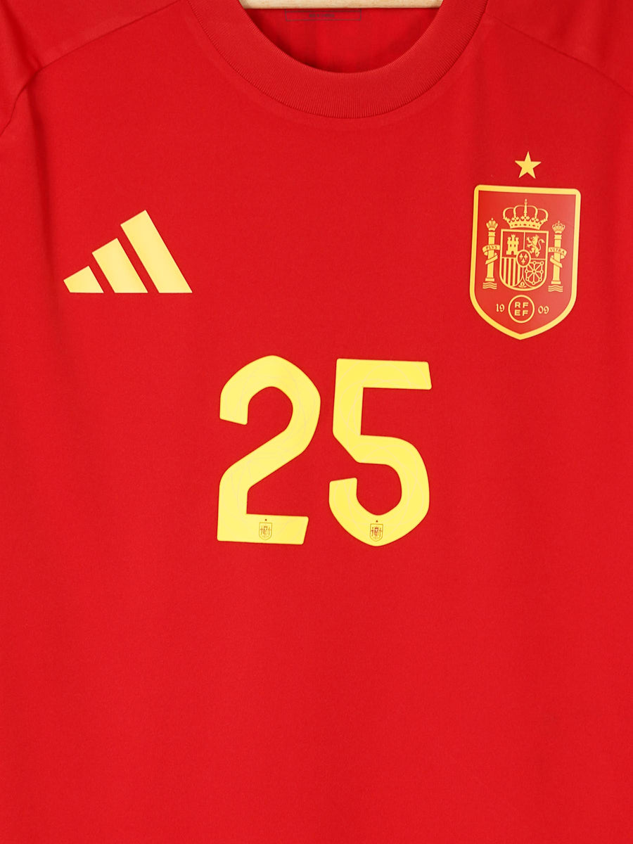 Spain Home Shirt 2024/25 Fermin 25 (XL)
