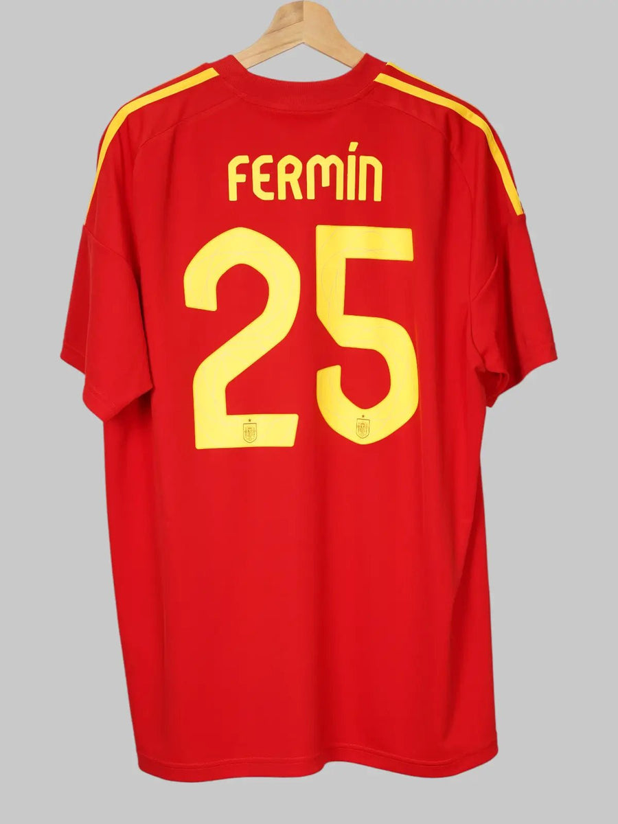 Spain Home Shirt 2024/25 Fermin 25 (XL)