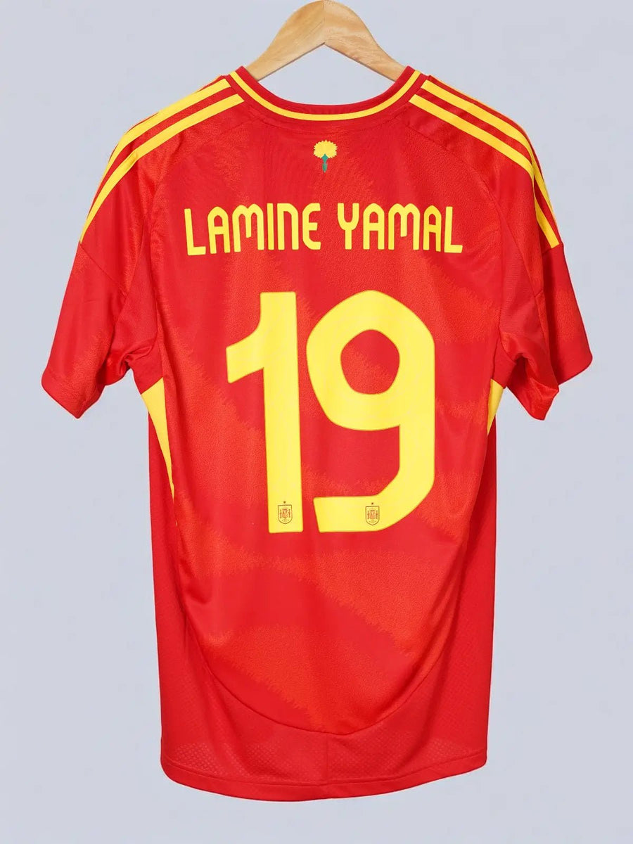Spain Home Shirt 2024/25 Lamine Yamal 19 (L)