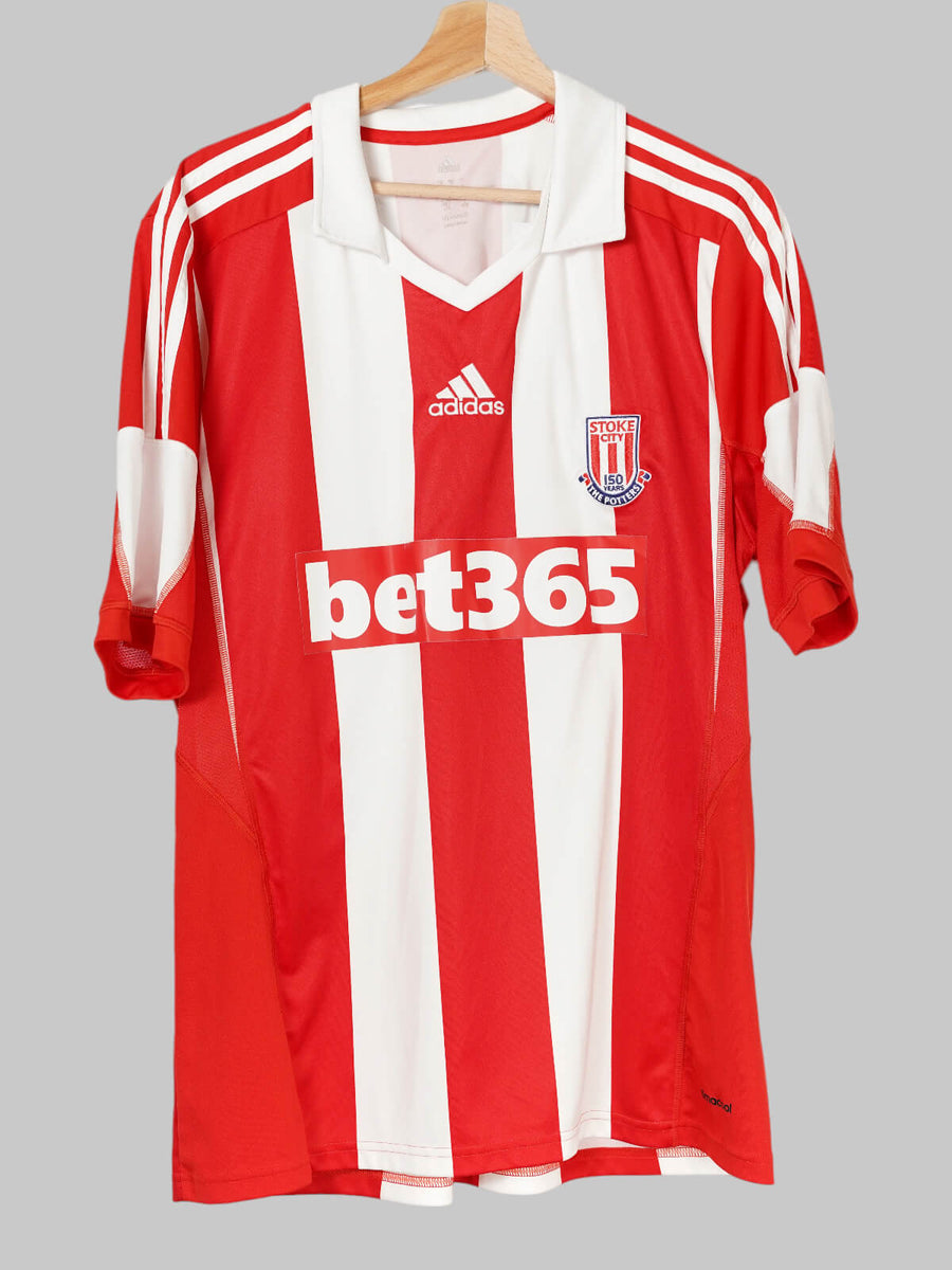 Stoke City Home Shirt 2013/14 Crouch 25 (L)