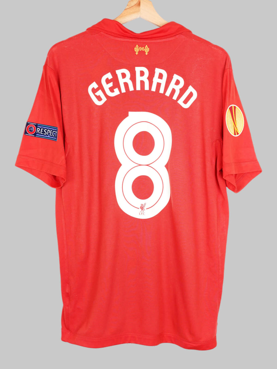 2012/13 Liverpool Gerrard #8 Home Shirt (L)