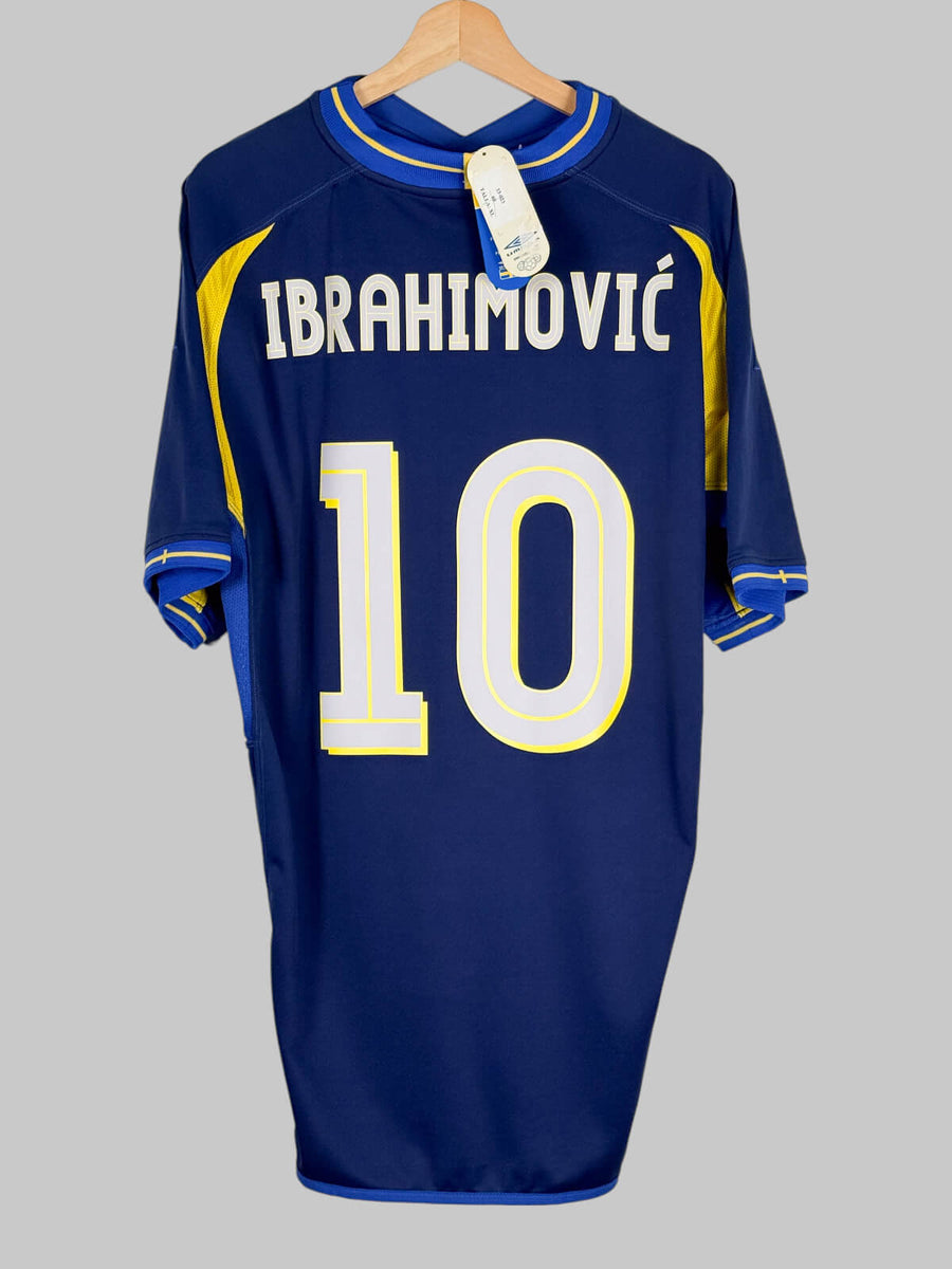 Sweden Away Shirt 2003/4 BNWT Ibrahimovic 10 (XL)