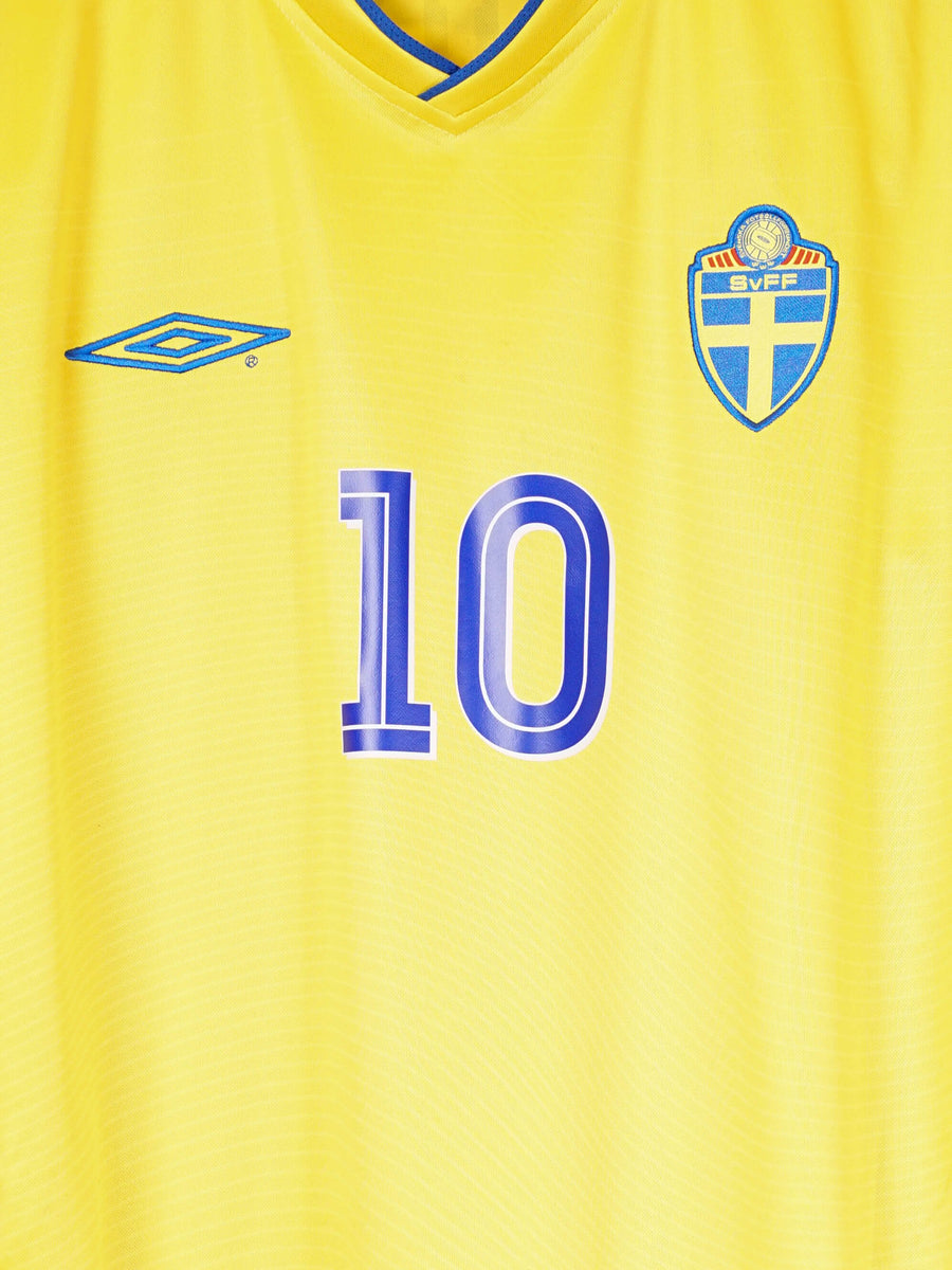Sweden Home Shirt 2003/5 Ibrahimovic 10 (XL)
