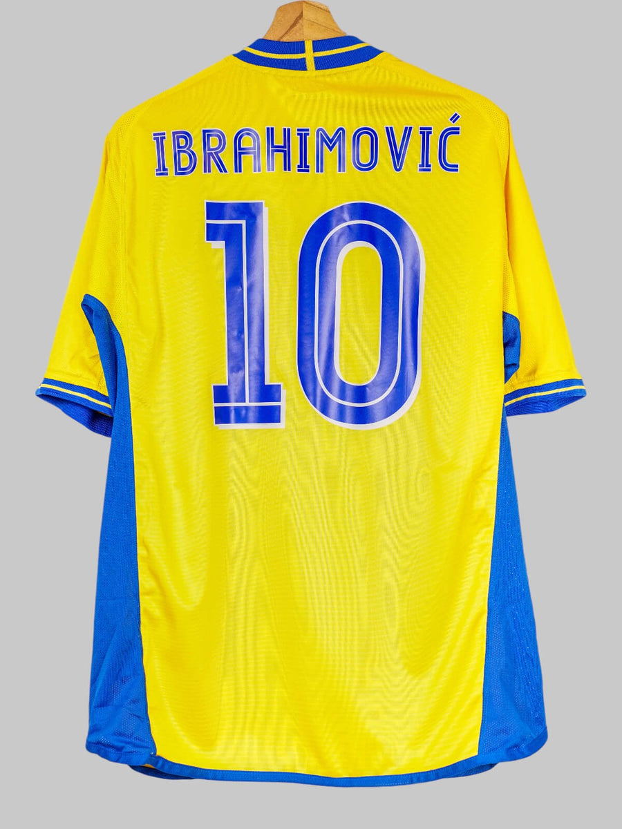 Sweden Home Shirt 2003/5 Ibrahimovic 10 (XL)
