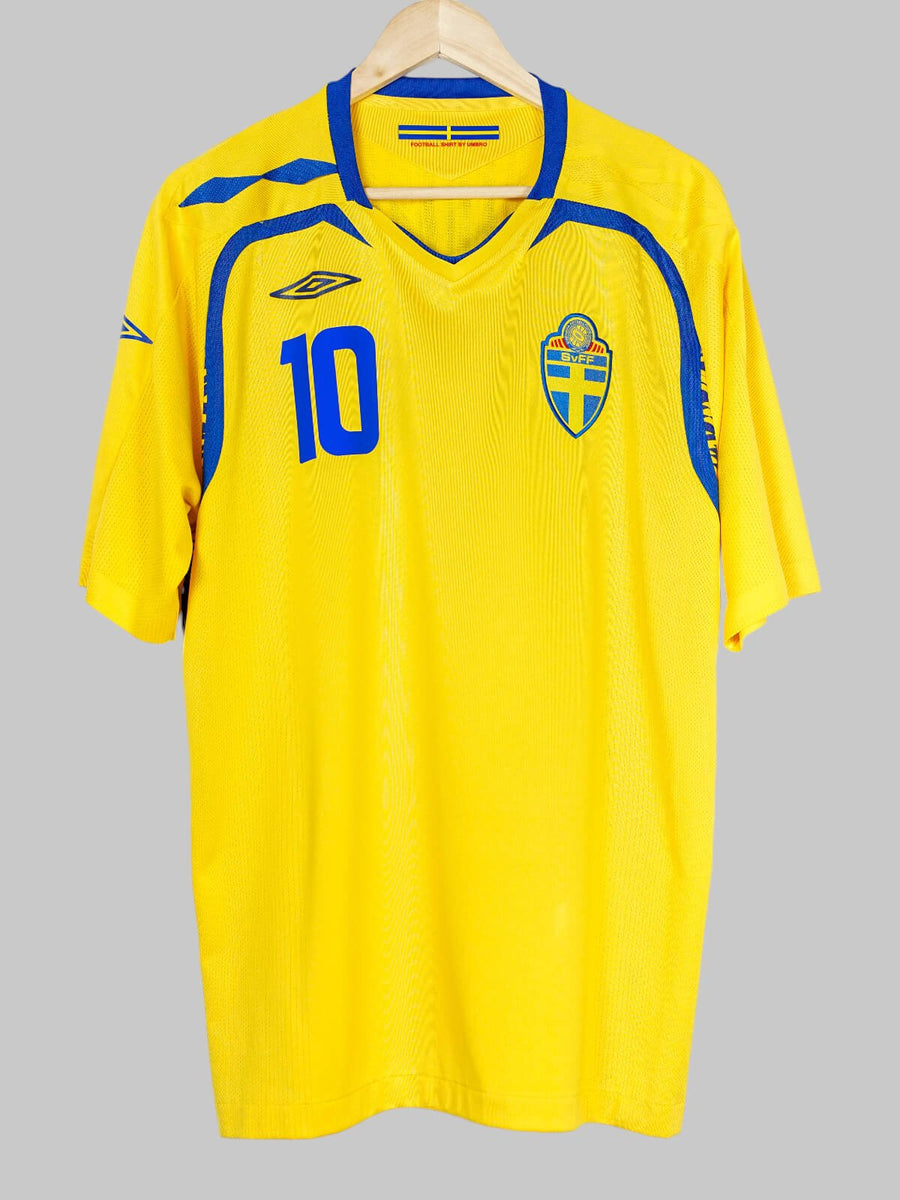 Sweden Home Shirt 2008/9 Ibrahimovic 10 (XL)