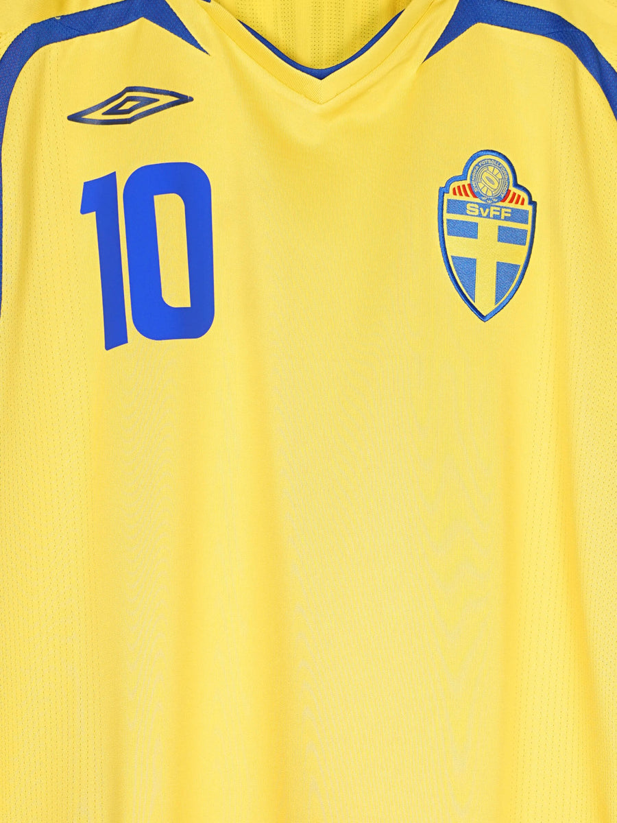 Sweden Home Shirt 2008/9 Ibrahimovic 10 (XL)