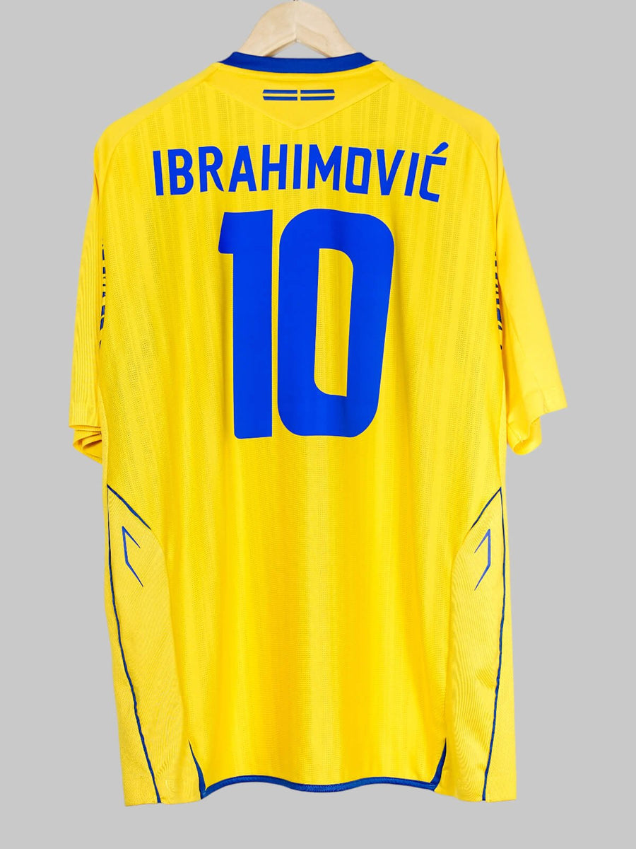 Sweden Home Shirt 2008/9 Ibrahimovic 10 (XL)