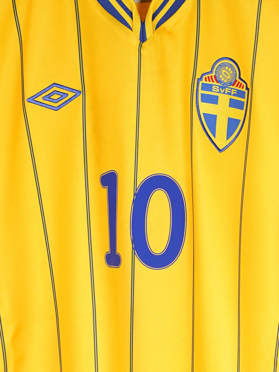 Sweden Home Shirt 2012/13 Ibrahimovic 10 (L)