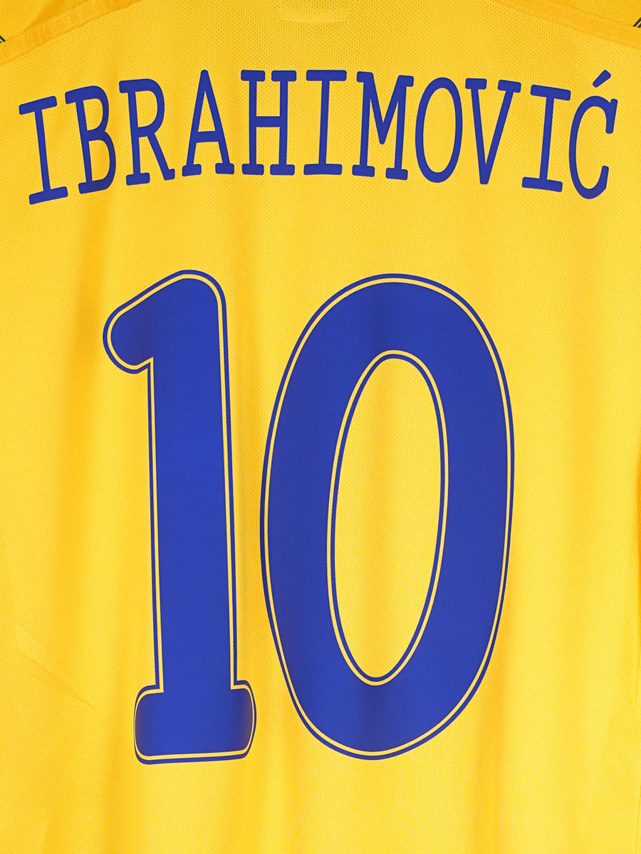 Sweden Home Shirt 2012/13 Ibrahimovic 10 (L)