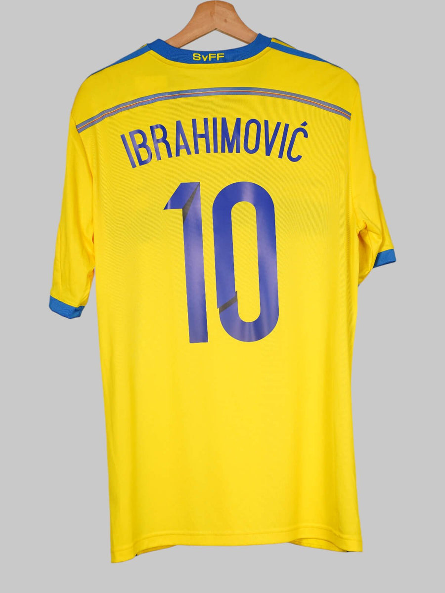 Sweden Home Shirt 2014/15 BNWT Ibrahimovic 10 (L)