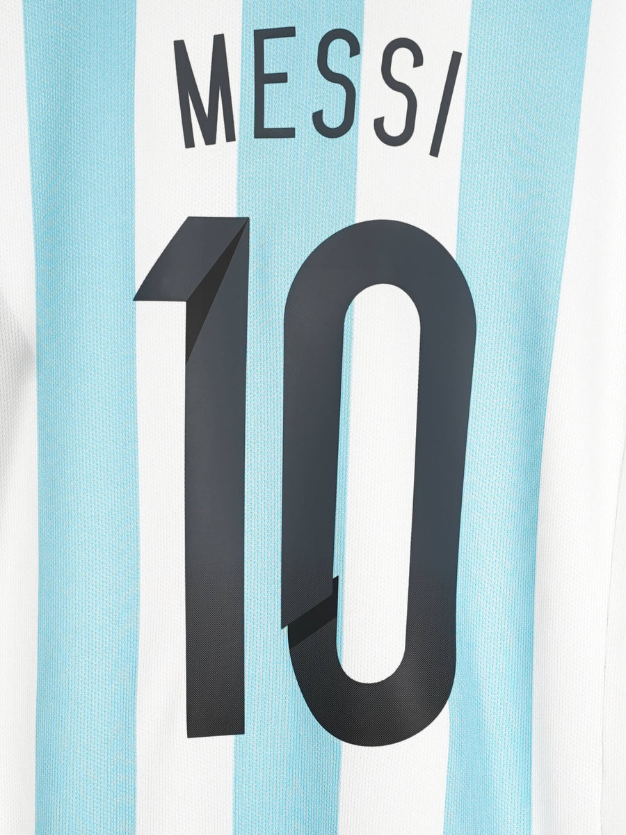 2015/16 Argentina Messi #10 Home Shirt L/S (L)
