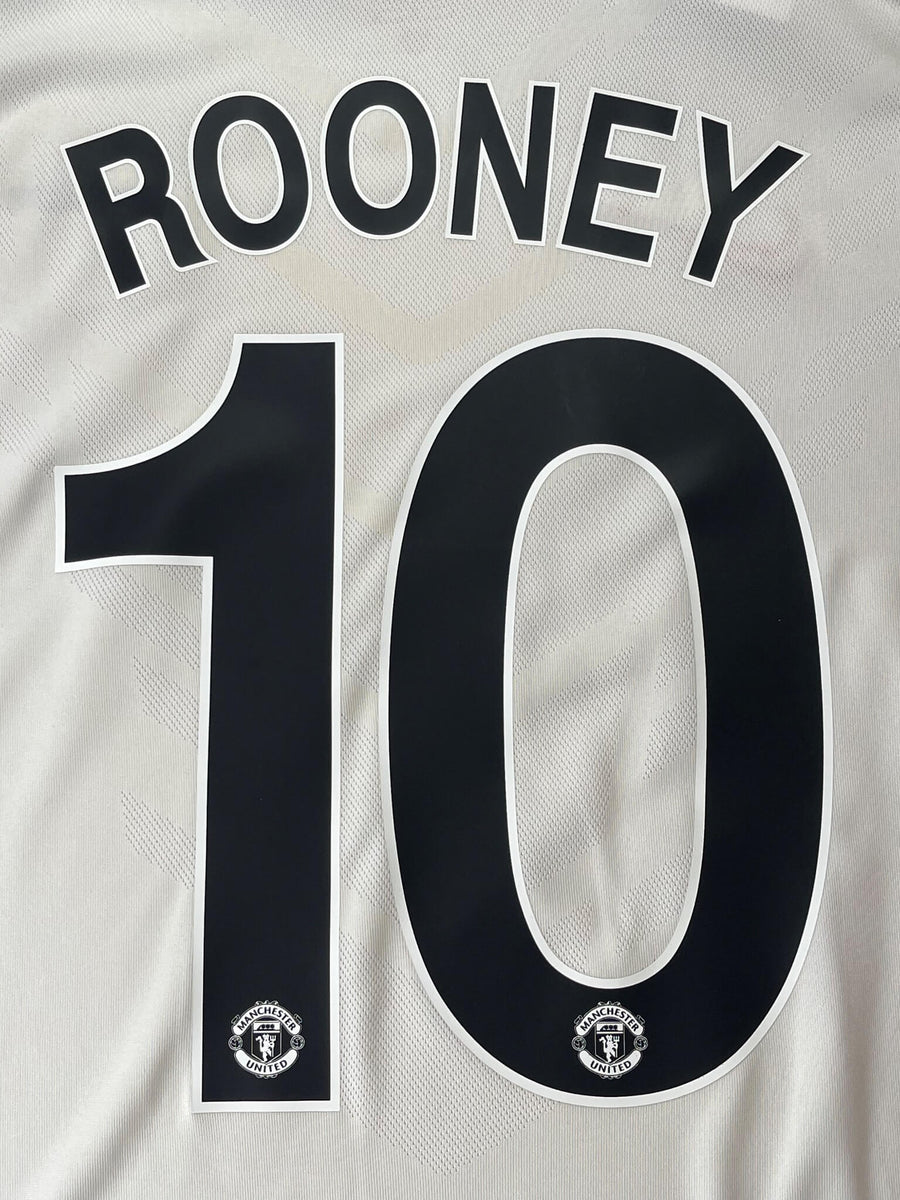 2010/12 Manchester United Rooney #10 Away Shirt L/S (M)