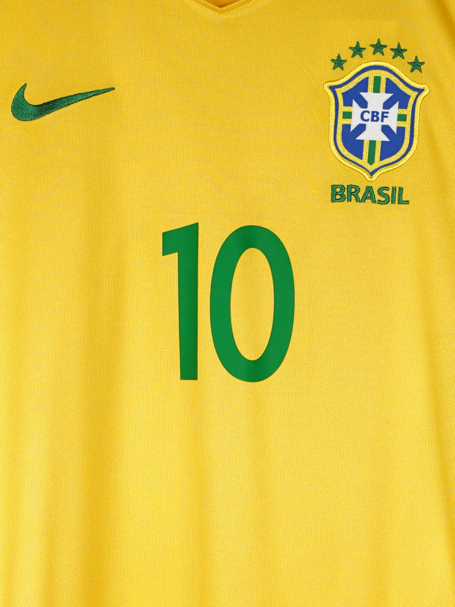 2016/17 Brazil Neymar Jr #10 Home Shirt (M)