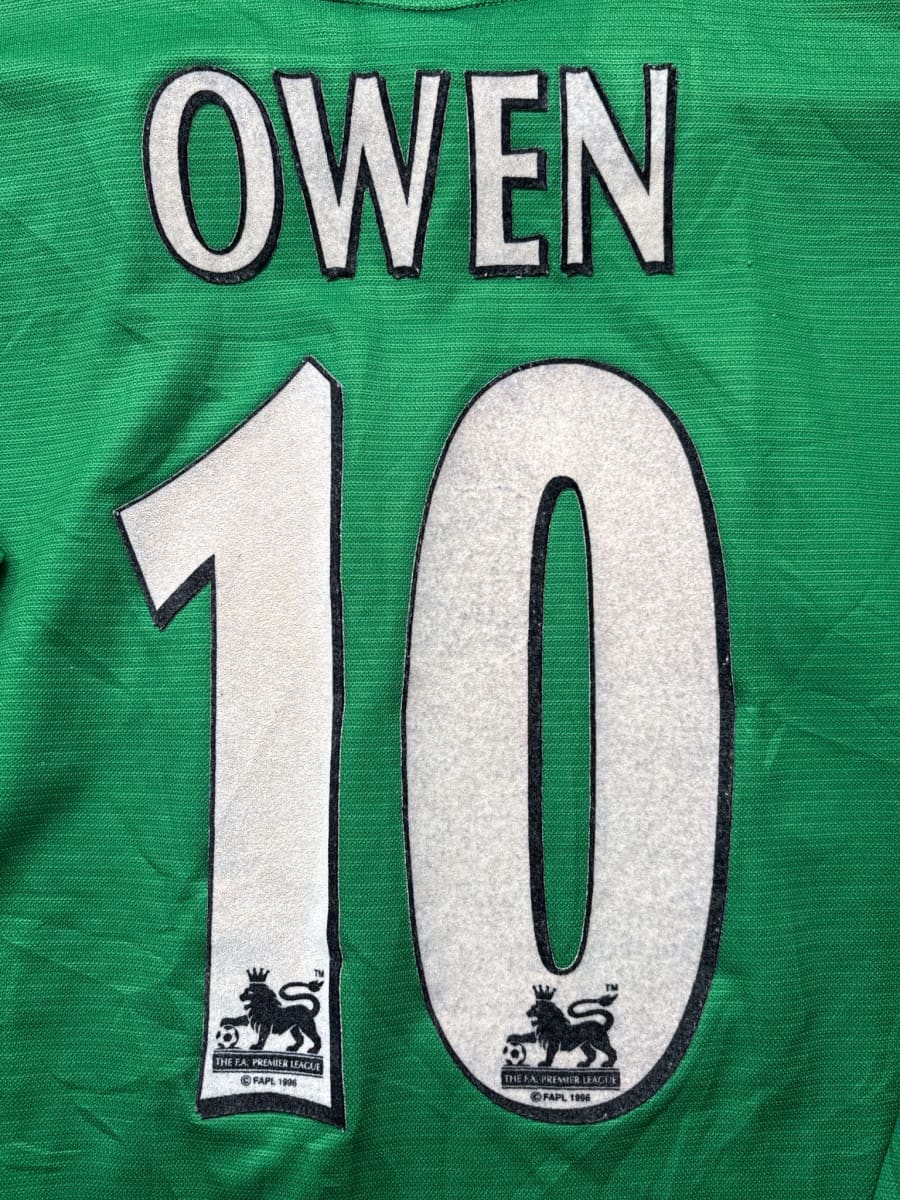 1999/00 Liverpool Owen #10 Away Shirt (XS)