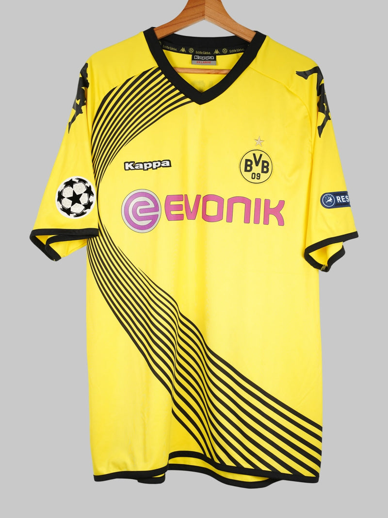2011/12 Borussia Dortmund Lewandowski #9 Home Shirt (XXL)