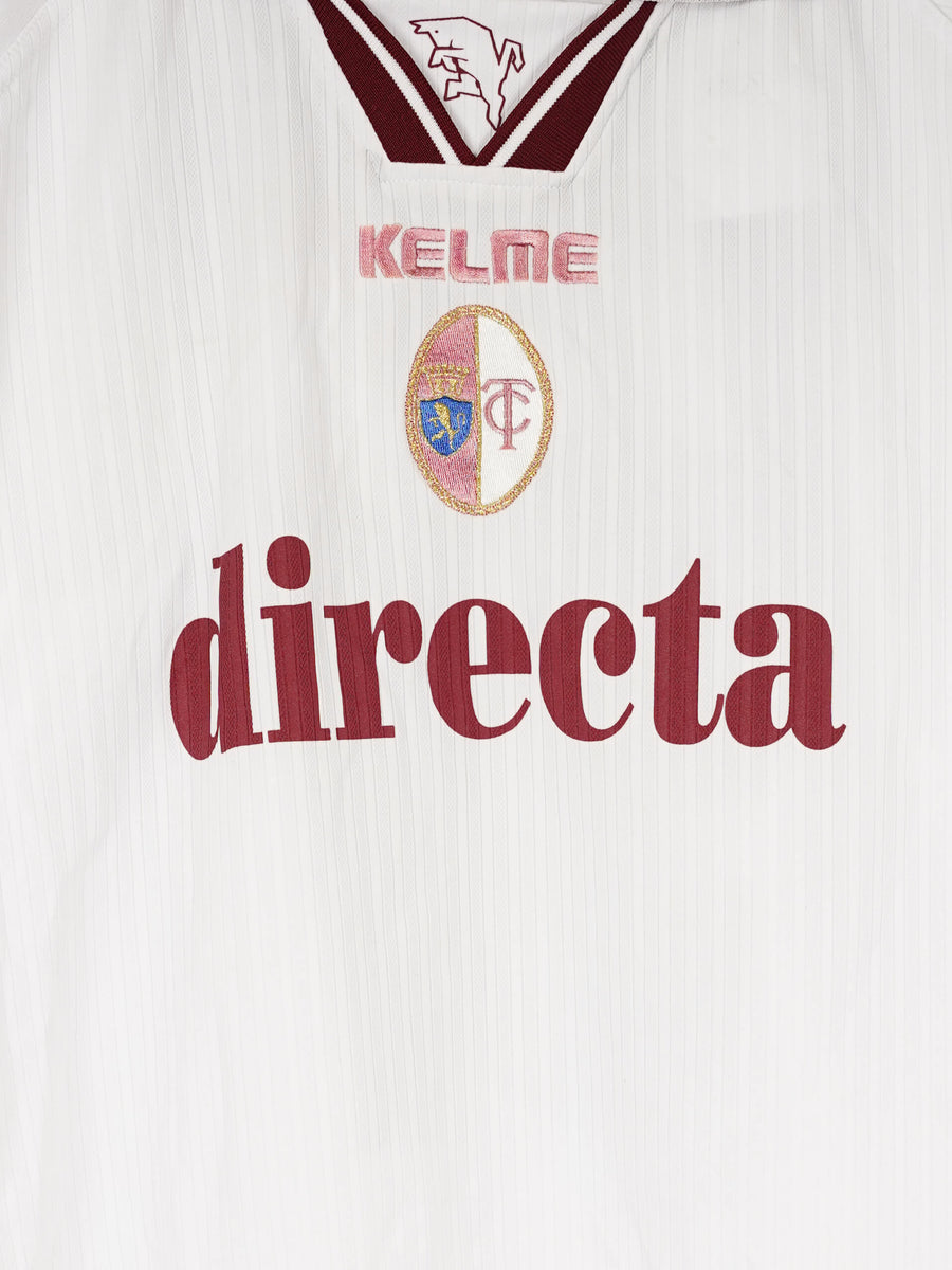 Torino Away Shirt L/S 2000/1 De Acsentis 51 Match Worn (L)