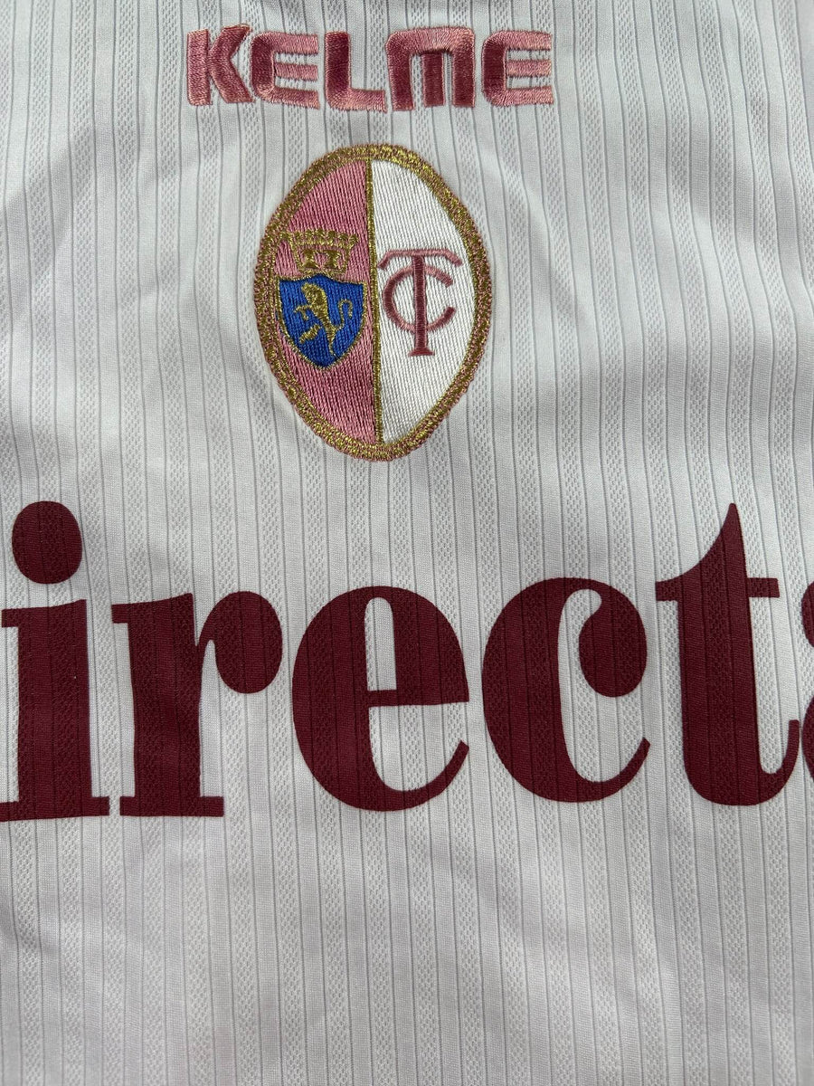 Torino Away Shirt L/S 2000/1 De Acsentis 51 Match Worn (L)