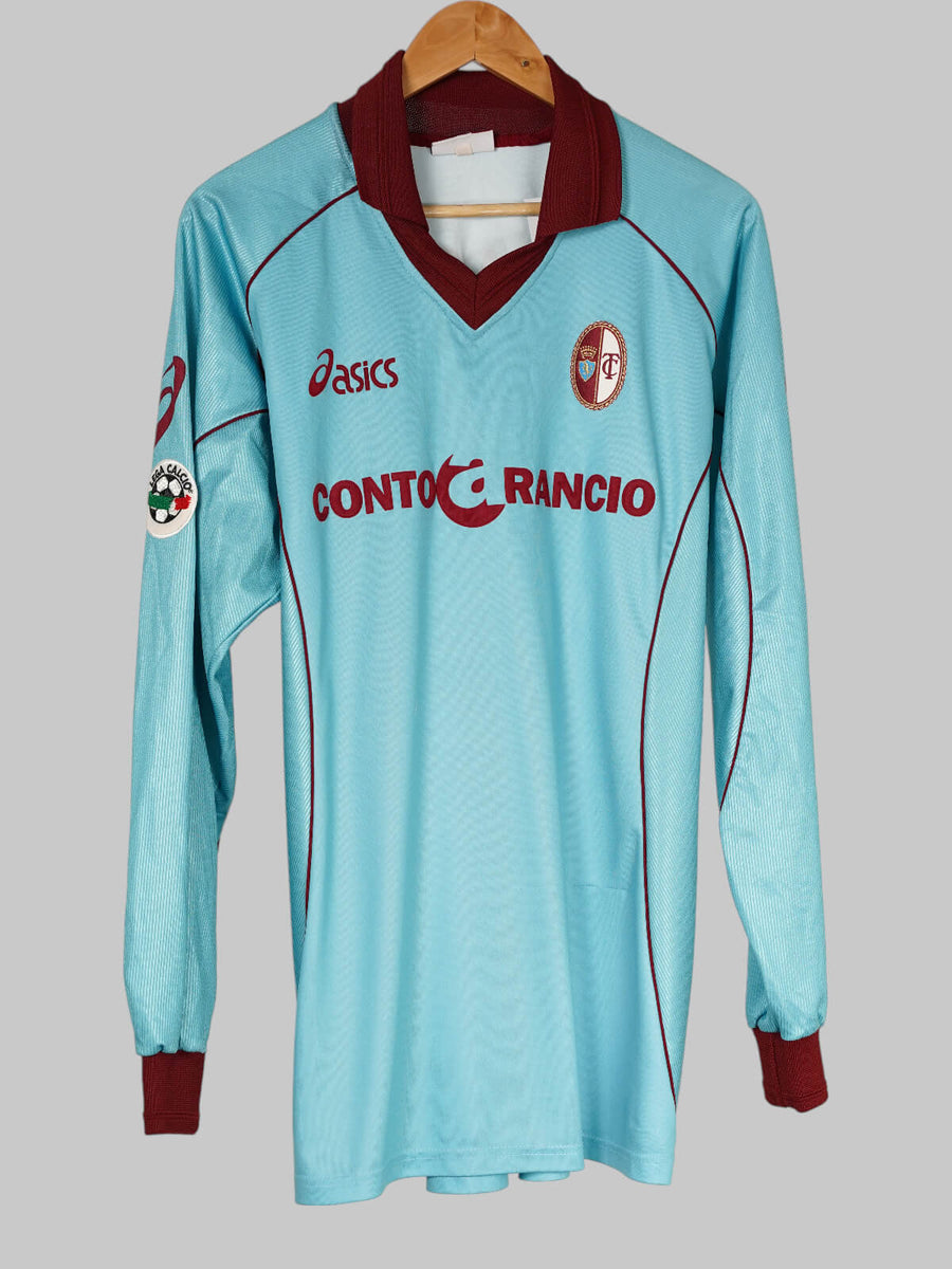 Torino Calcio Third Shirt L/S 2001/2 Match Worn Vergassola 15 (XL)