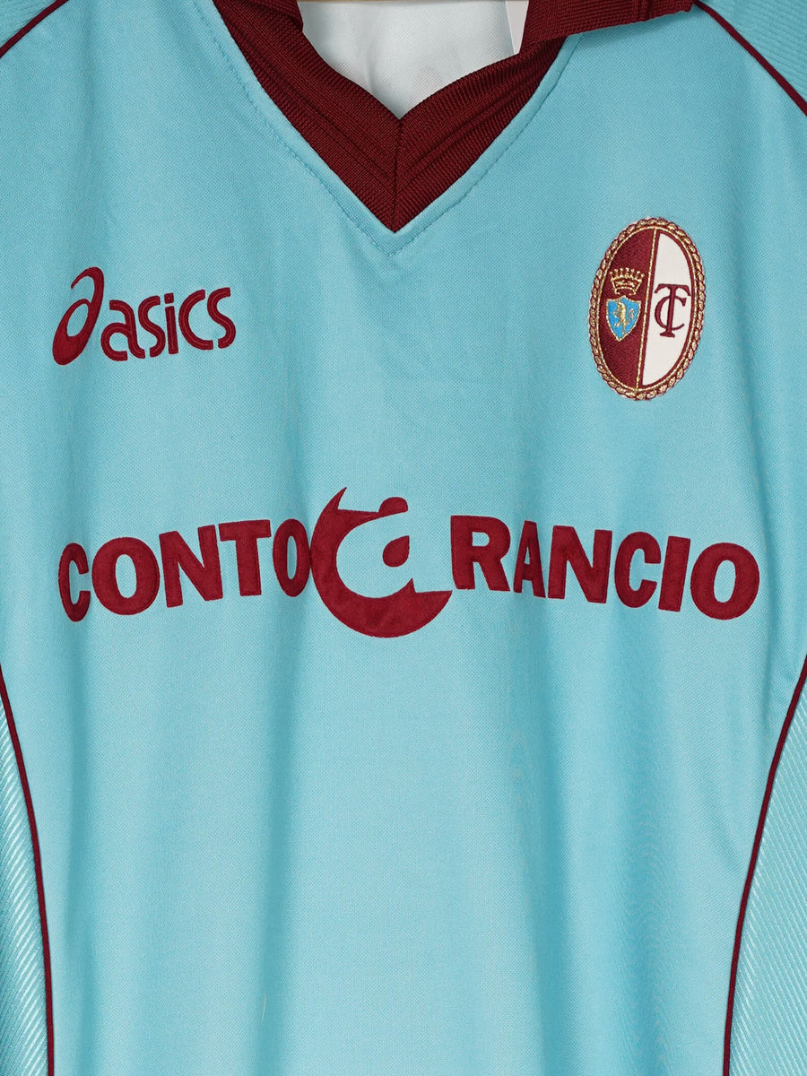Torino Calcio Third Shirt L/S 2001/2 Match Worn Vergassola 15 (XL)