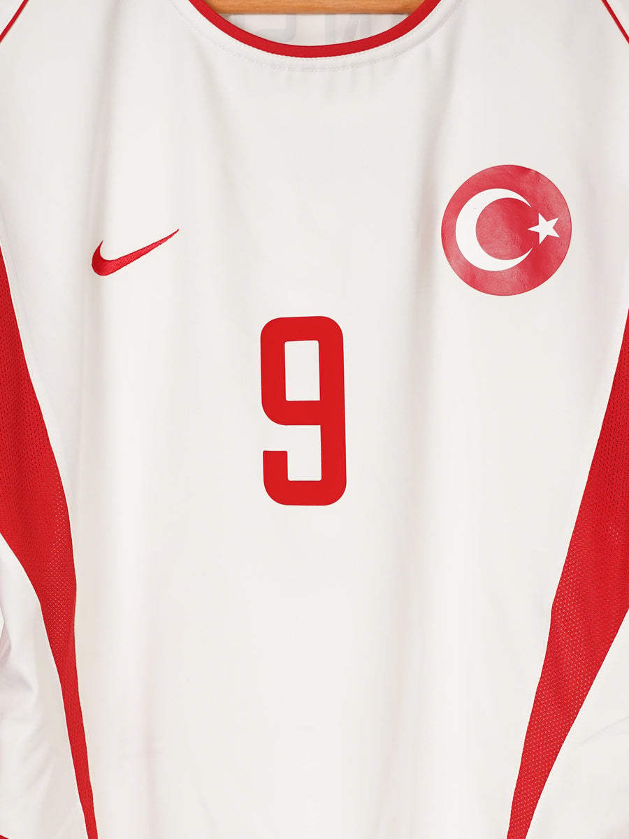 Turkey Away Shirt 2003/4 L/S Hakan Sukur 9 (M)